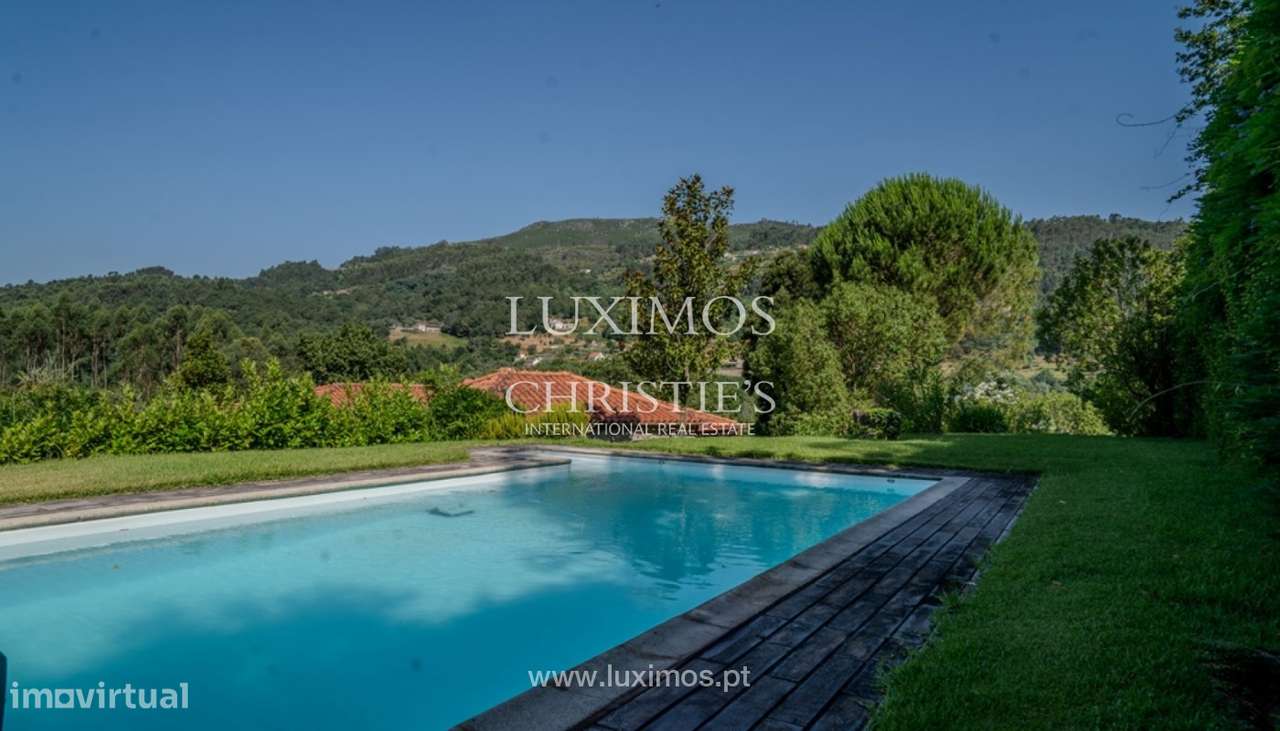 Casa de campo V5 com piscina e jardim à venda em Arcos de Valdevez - Grande imagem: 2/24