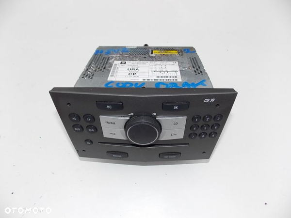 RADIO CD 30 CD30 ZAFIRA B ASTRA III 13263049 - 1