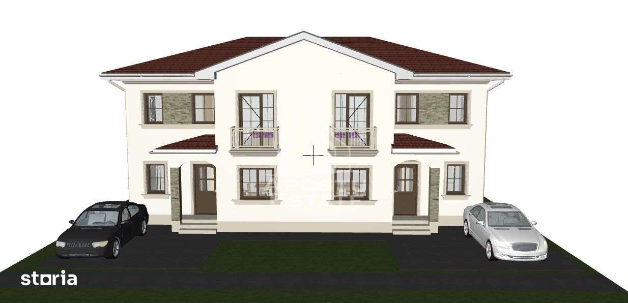 Jumatate de duplex la cheie,4 camere,constructie 2024 Mosnita Noua - Imagine principală: 1/18