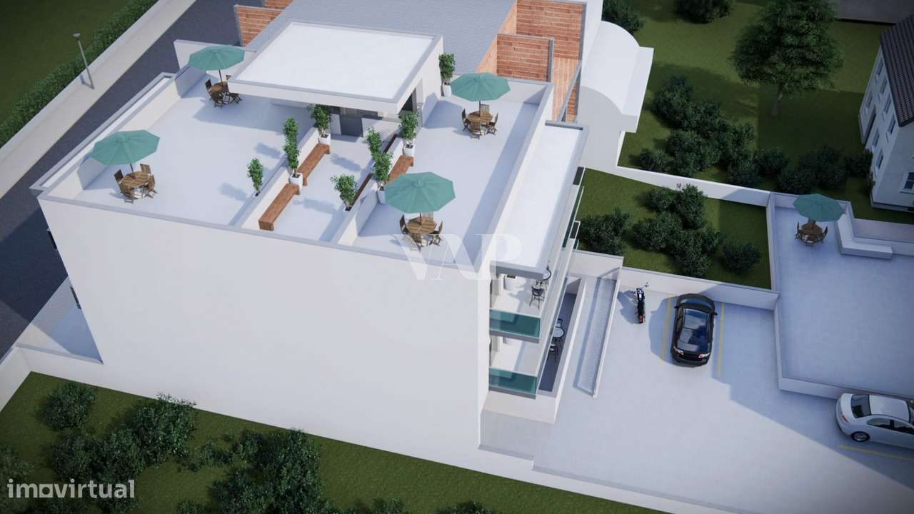 Apartamento T1 novo em fase final de construção no centro de Quarteira - Grande imagem: 4/7