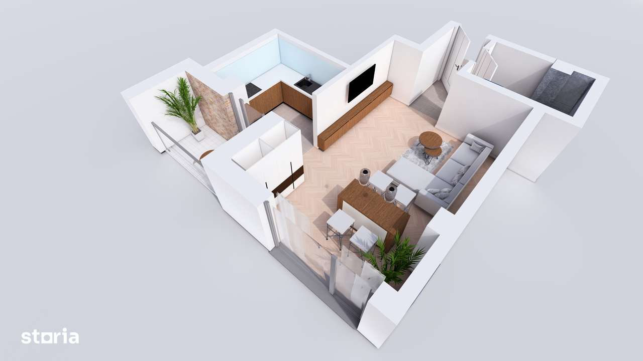 Apartament 38 mp | 1250 €/mp | Predare 12 luni - Imagine principală: 5/7