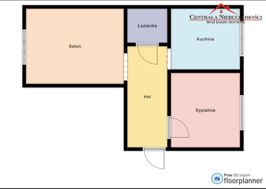Mieszkanie 2 pok, 900m od Starówki, parter-9