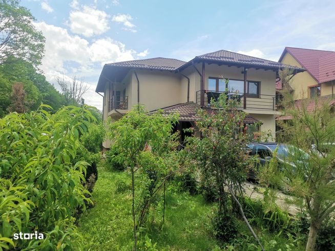 Vila P+E, Bascov/Valea Ursului, teren 1017mp, partial mobilata-0