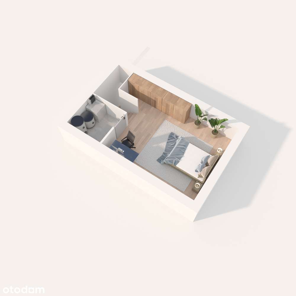 Dwupoziomowe mieszkanie z ogródkiem  gotowe !-13