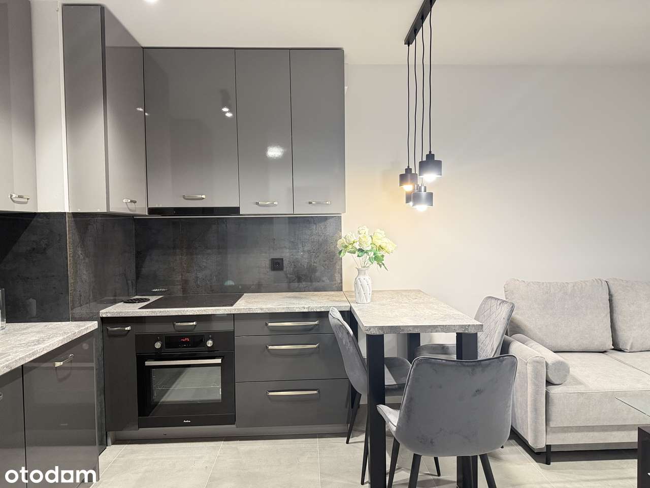 Ostatni Nowoczesny Apartament w Centrum z Panoramicznym Balkonem-1