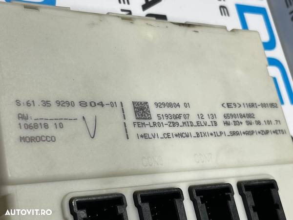Modul Calculator FEM BMW Seria 1 F20 F21 2010 - 2019 Cod 9290804 6135929080401 - 3
