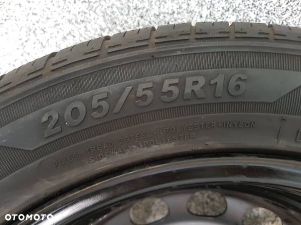 KOŁO ZAPASOWE  PASSAT SKODA OCTAVIA I  GOLF IV SEAT LEON I 205/55R16 5X100 - 8