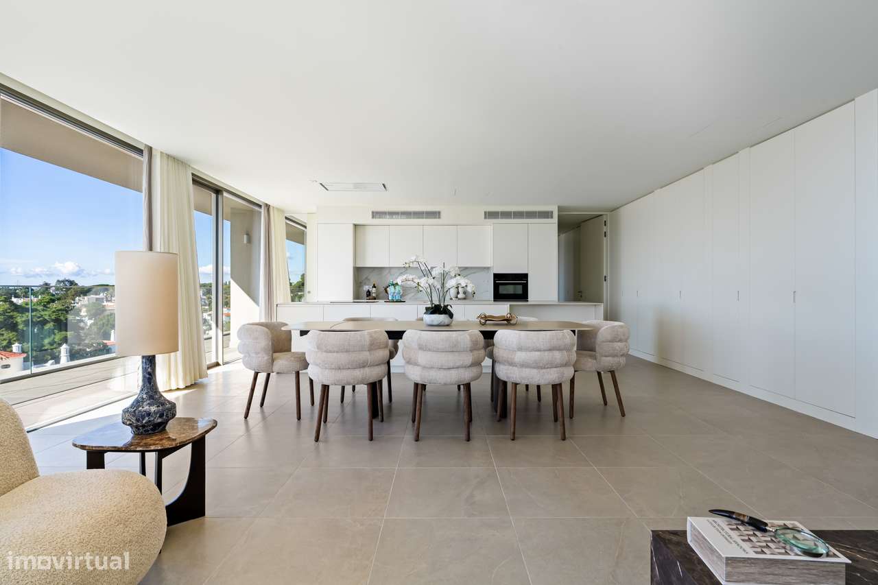 Luxuosa penthouse com vista mar e piscina aquecida-8