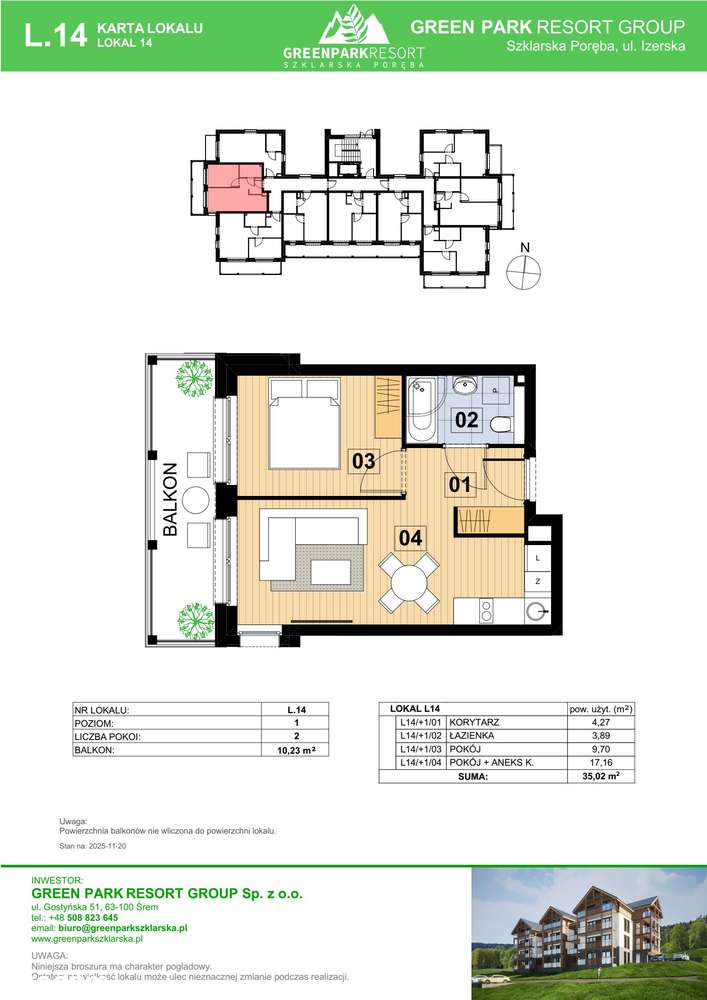 2-pokojowe mieszkanie 35m2 Bez Prowizji - Pełny obrazek: 2/7