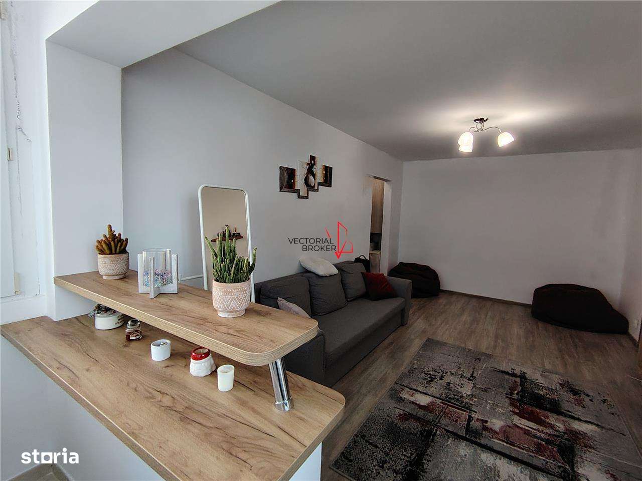 Apartament 2 camere zona Trapezului Metrou cu Teava de Gaz pentru Cent-11