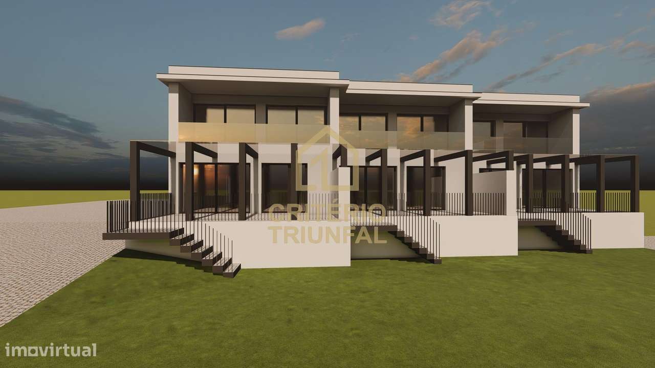 Moradia em Banda T3 em Moure - 2-0