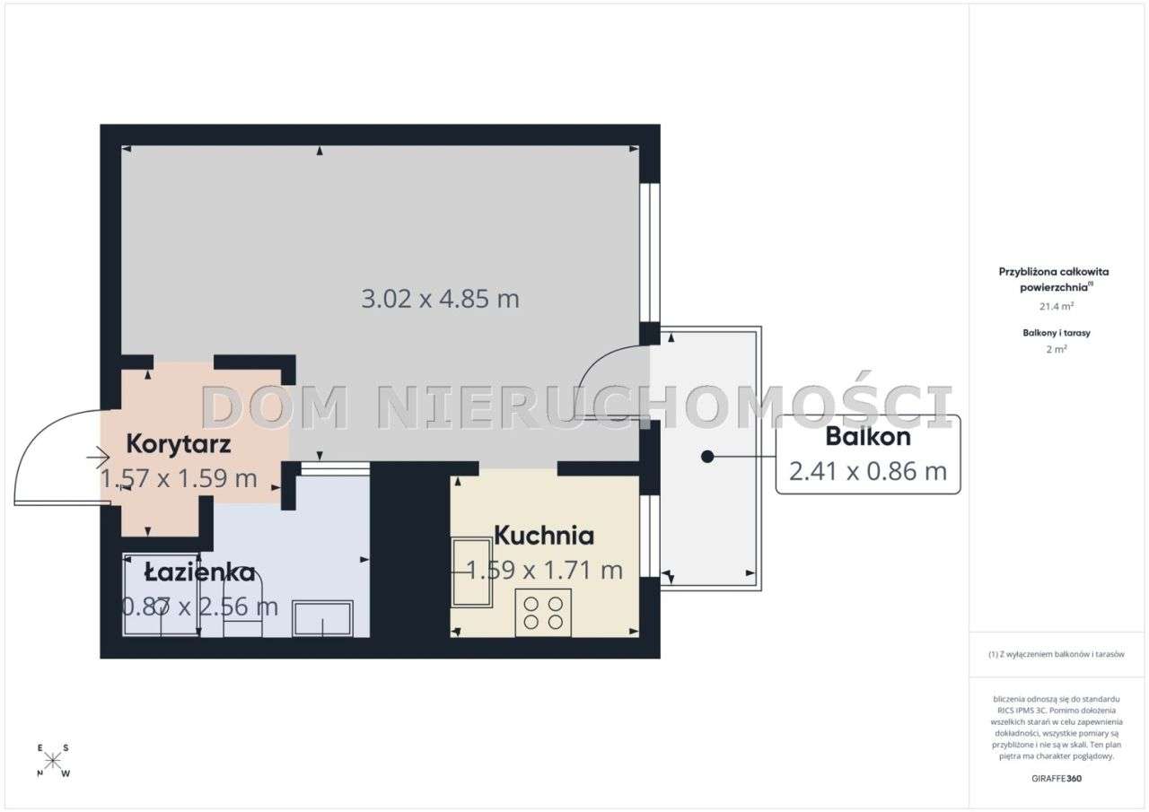 Kawalerka do własnej aranżacji - Zatorze! - Pełny obrazek: 4/16