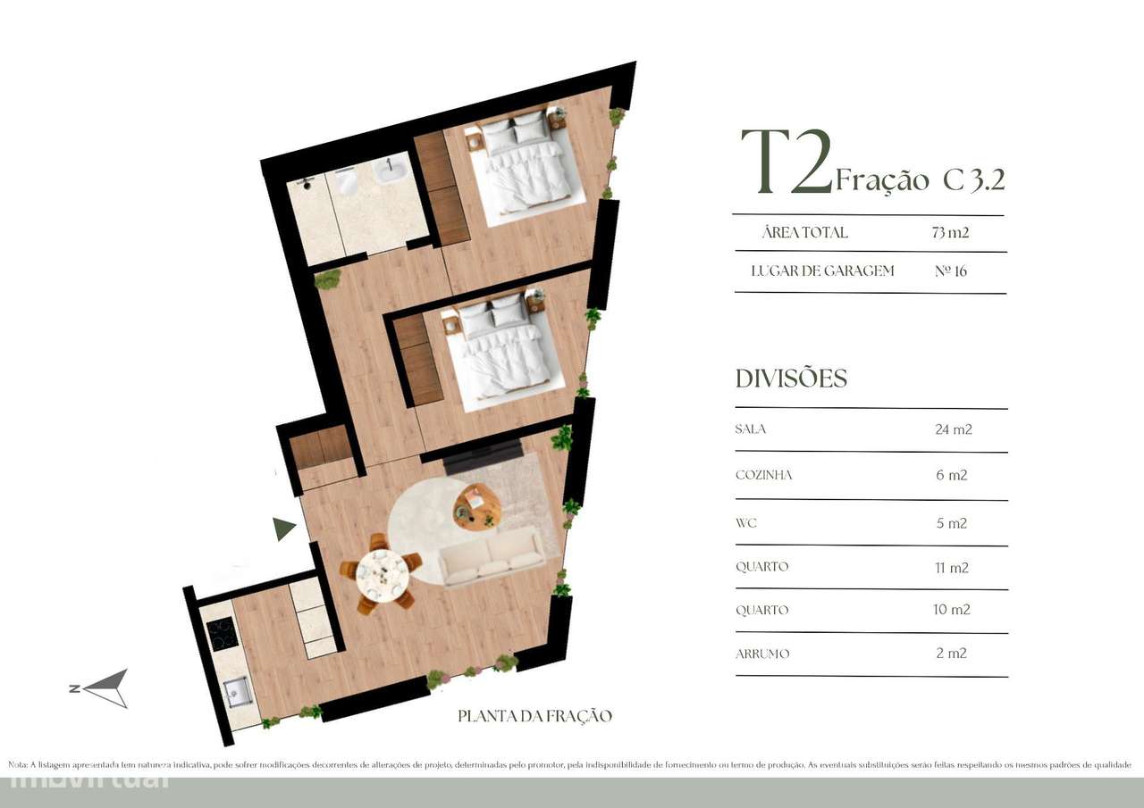 T2 moderno em Campanhã-8