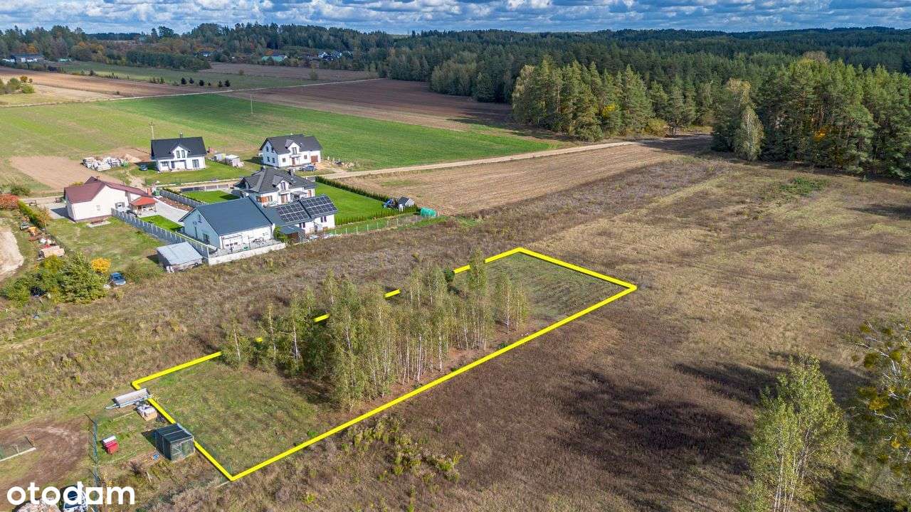 Działka z warunkami zabudowy. Blisko Białegostoku