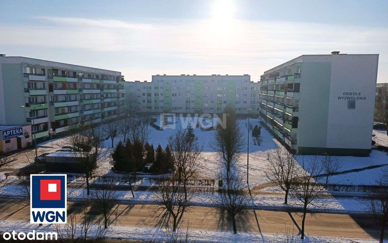 Przestrzenne mieszkanie na Osiedlu Wyzwolenia w Tu-13