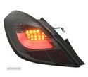 FAROLINS TRASEIROS LED PARA OPEL CORSA D 06-11 VERMELHO - 2