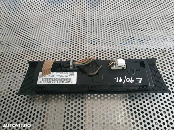 Modul Comenzi Climatronic BMW Seria 3 E90 E91 Livram Oriunde - 3