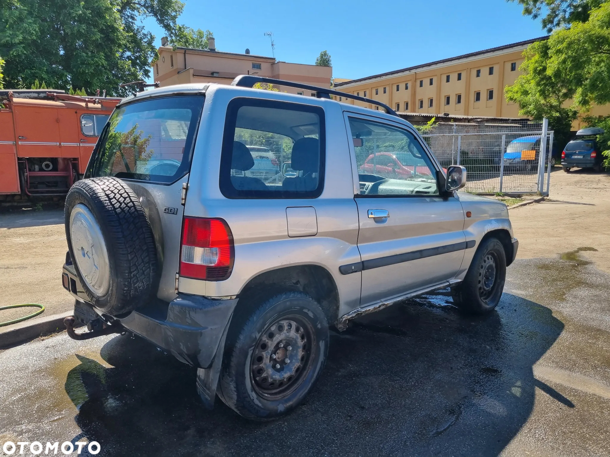 klapa bagażnika tylna Mitsubishi Pajero Pinin 1.8B 3D - 7