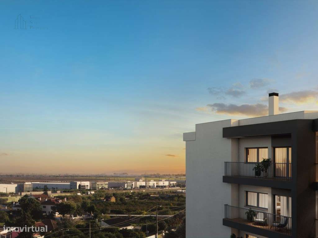 Florien | T1 em novo empreendimento com terraço e 2 lugares de esta...-8