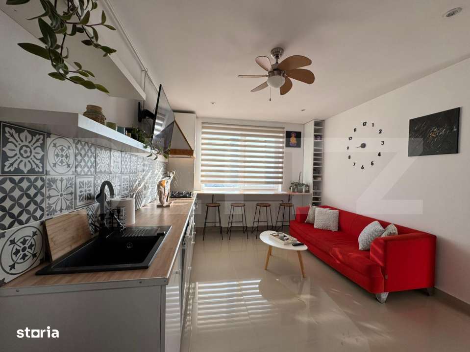 Apartament cochet, 3 camere, balcon, zona Aqua Park - Imagine principală: 2/12