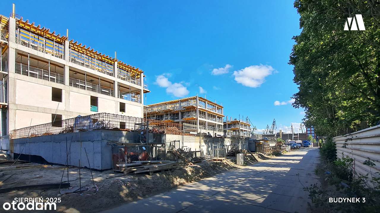 APARTAMENT INWESTYCYJNY z widokiem na żurawie Gdańskie-2