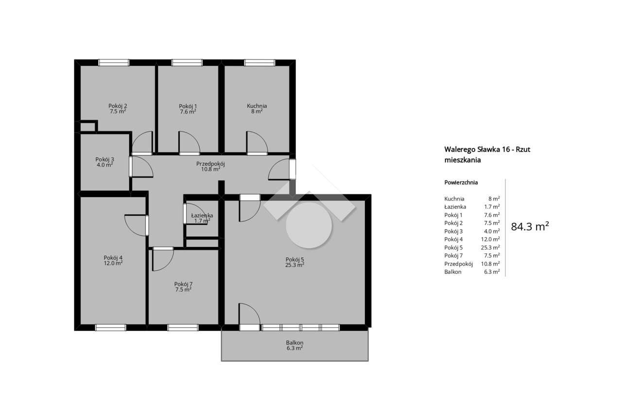 Mieszkanie 5 pokojowe - idealnie dla rodziny|Blisko C.H. Bonarka!|-13