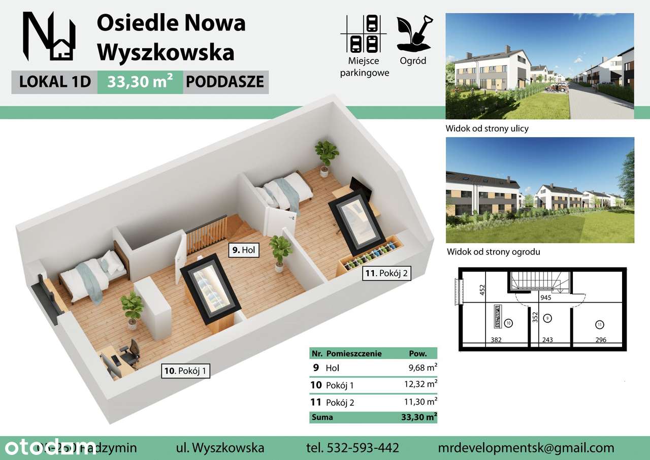 Centrum Radzymina, II Etap Osiedla Nowa Wyszkowska - Pełny obrazek: 3/13