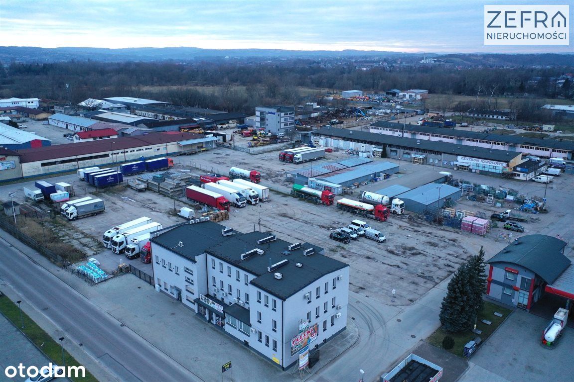 Teren przemysłowy z budynkami - 1,74 ha - Tarnów
