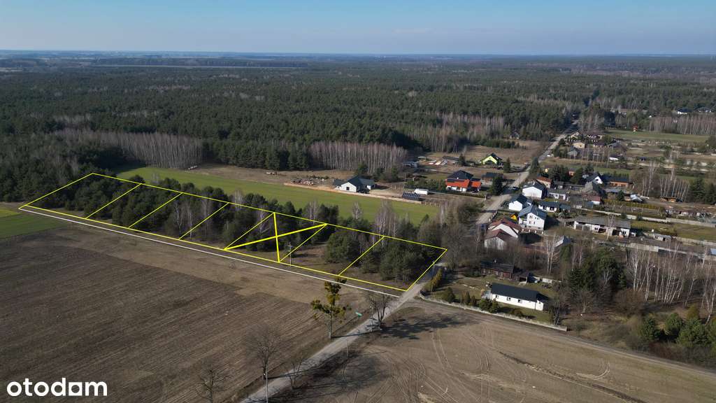 Atrakcyjne działki budowlane w Szymanowie - Pełny obrazek: 3/4