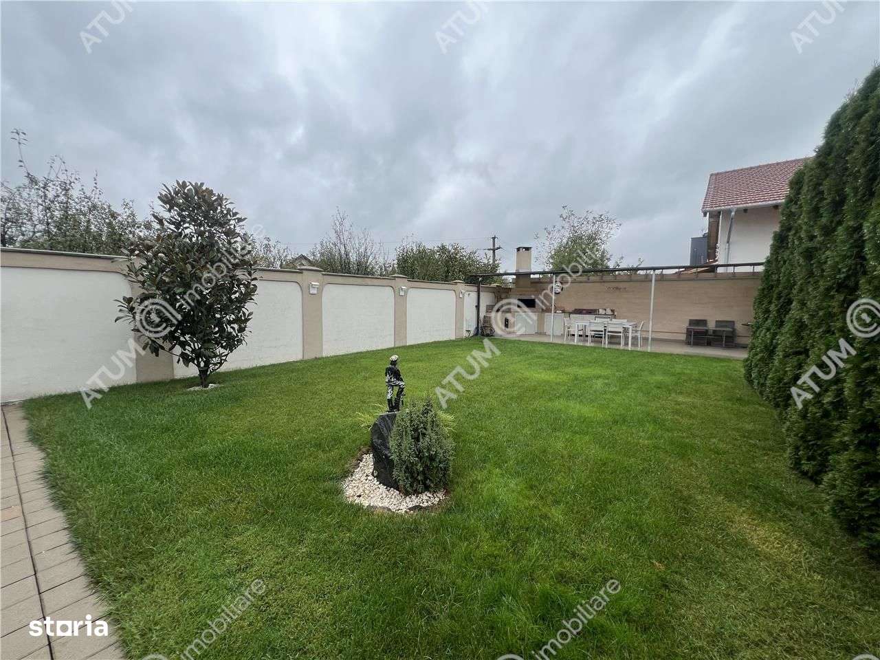 Casa moderna pe un singur nivel cu 1000 mp teren in Selimbar-5
