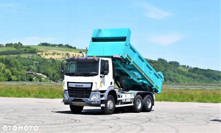 DAF CF 85.460 WYWROTKA 5,20 m + BORDMATIC / 6x4 - 1