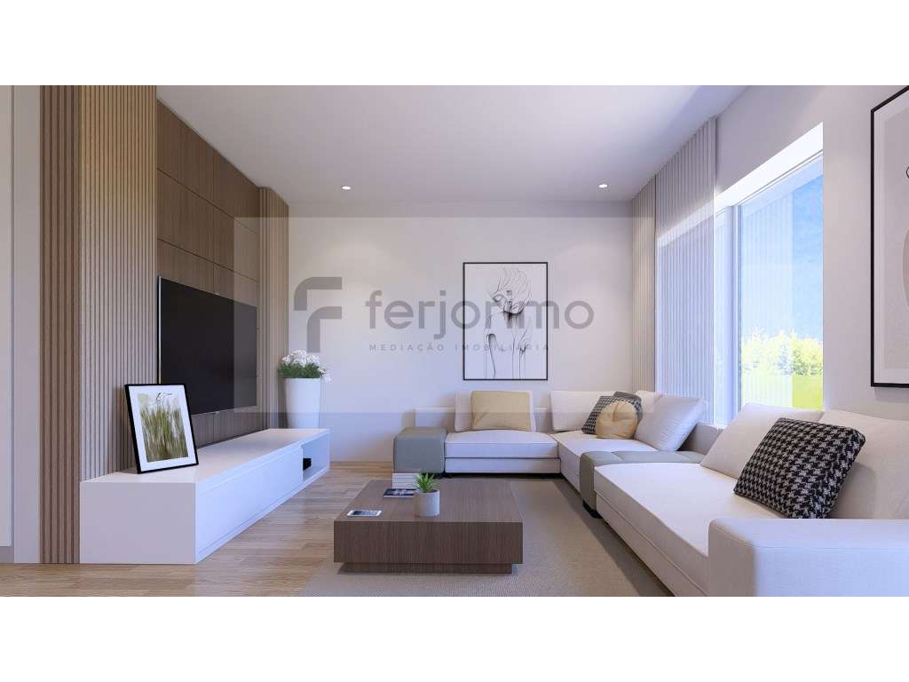 Andar Moradia Tipo T2 com moveis de cozinha, roupeiros forrados e d...-8