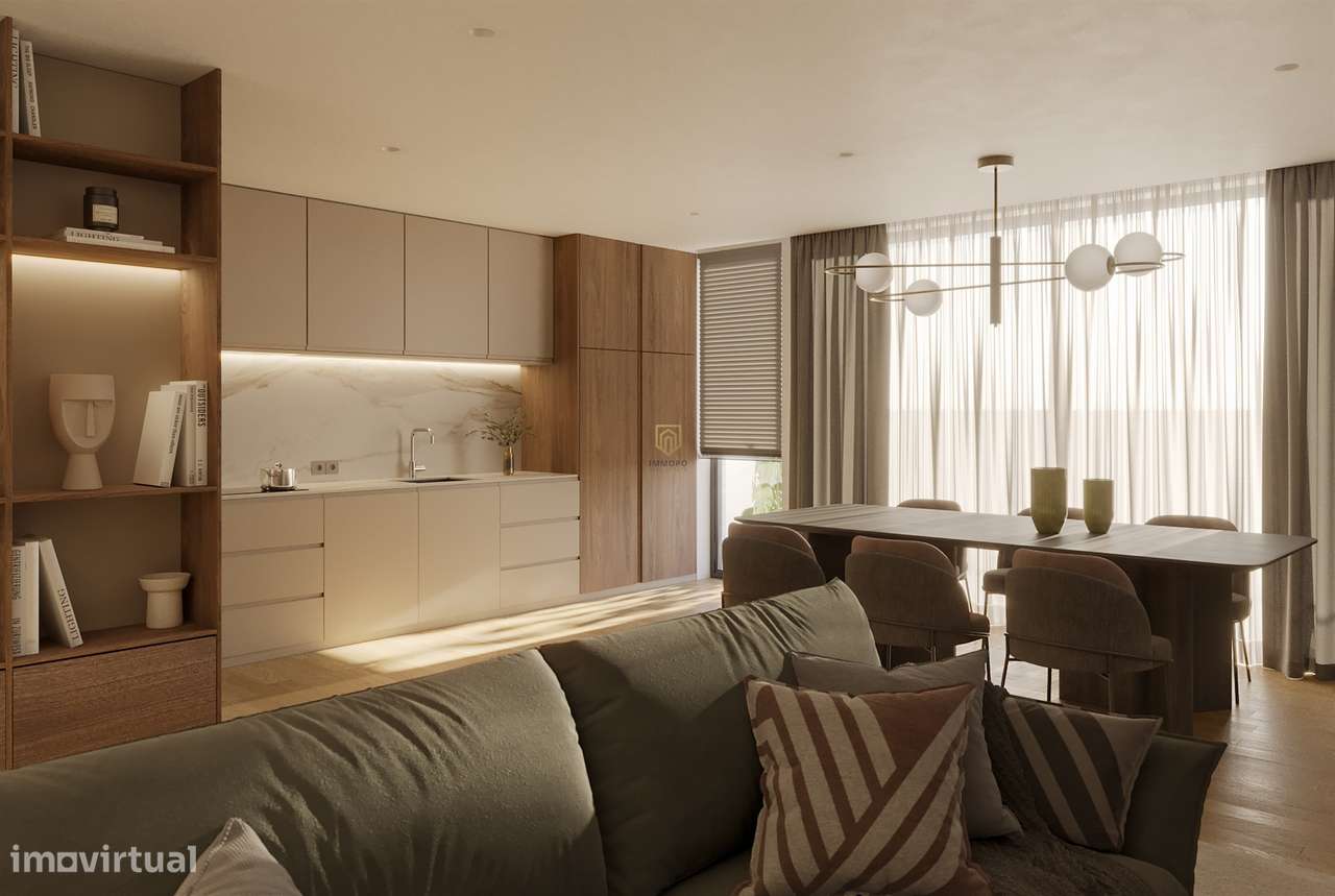 Apartamento T3 de luxo, Praia da Madalena - Grande imagem: 2/22