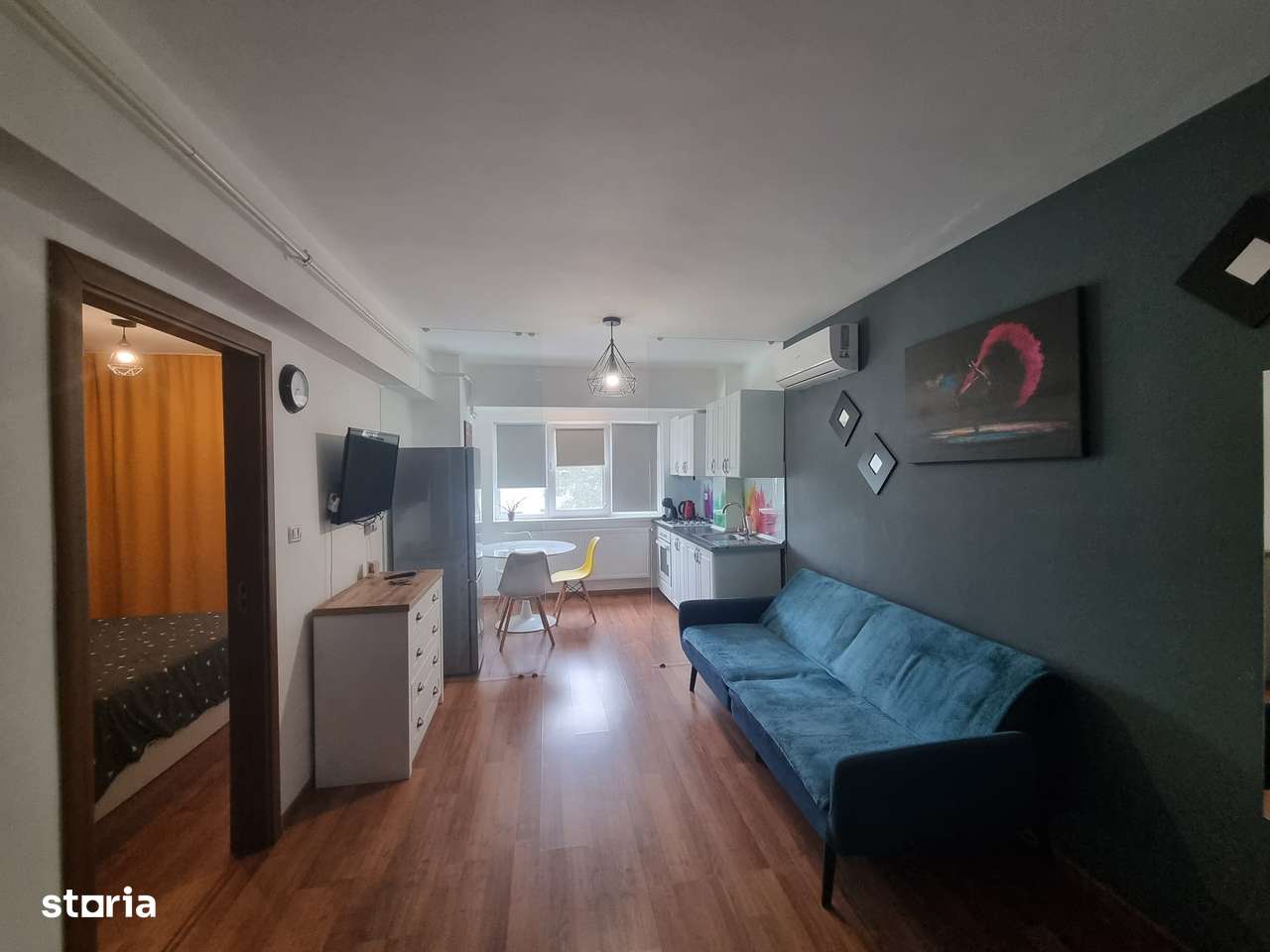 Apartament 2 camere, tip studio/bloc nou/Stefan cel Mare- langa Mall - Imagine principală: 3/11