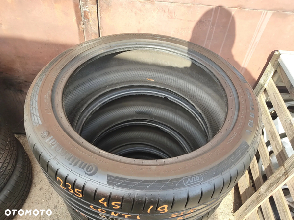 235/45R19 Opony Letnie Lato Continental ContiSportContact 5 SSR MOE 4,5mm Legnica ALU-RAD 235/45 5-6mm - 16