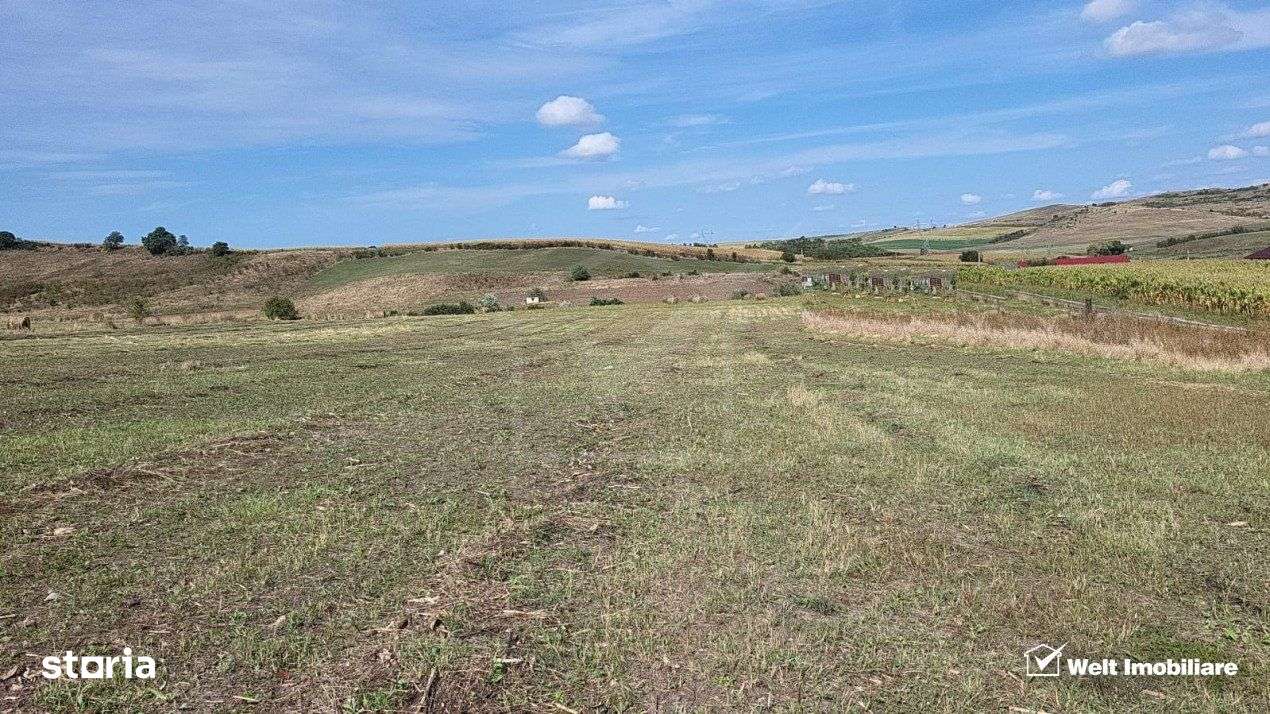 Teren intravilan Corusu cu vedere peste sat, parcelabil - Imagine principală: 2/4