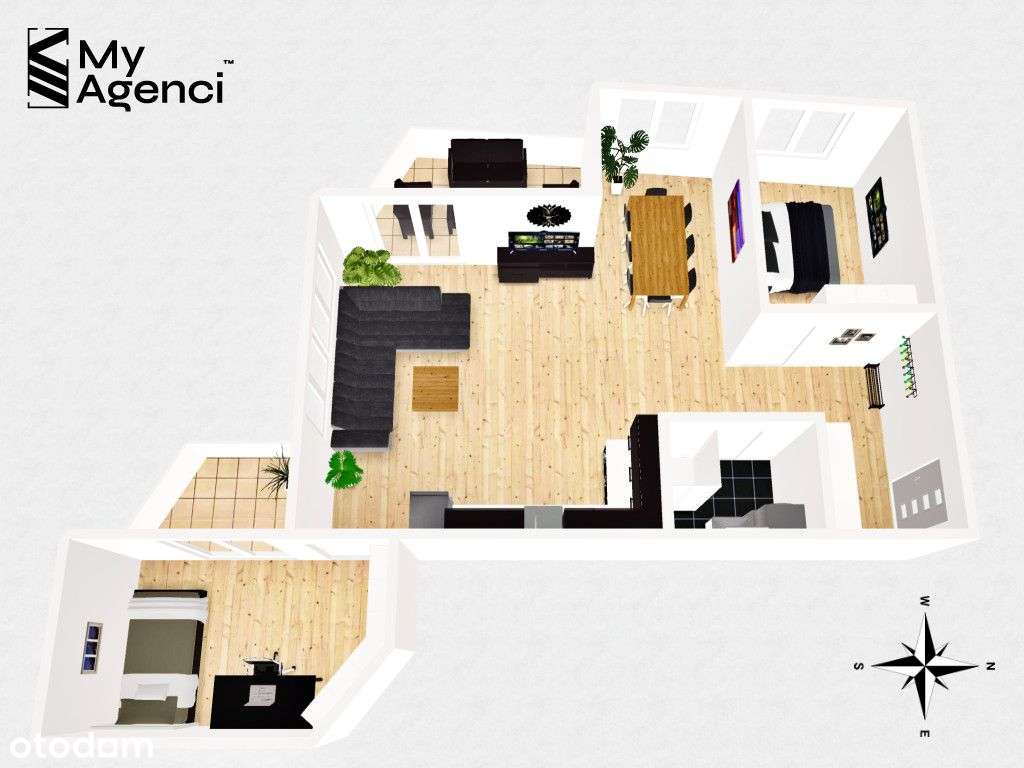 Rumia, ul. Gdańska - mieszkanie z komórką i halą-18