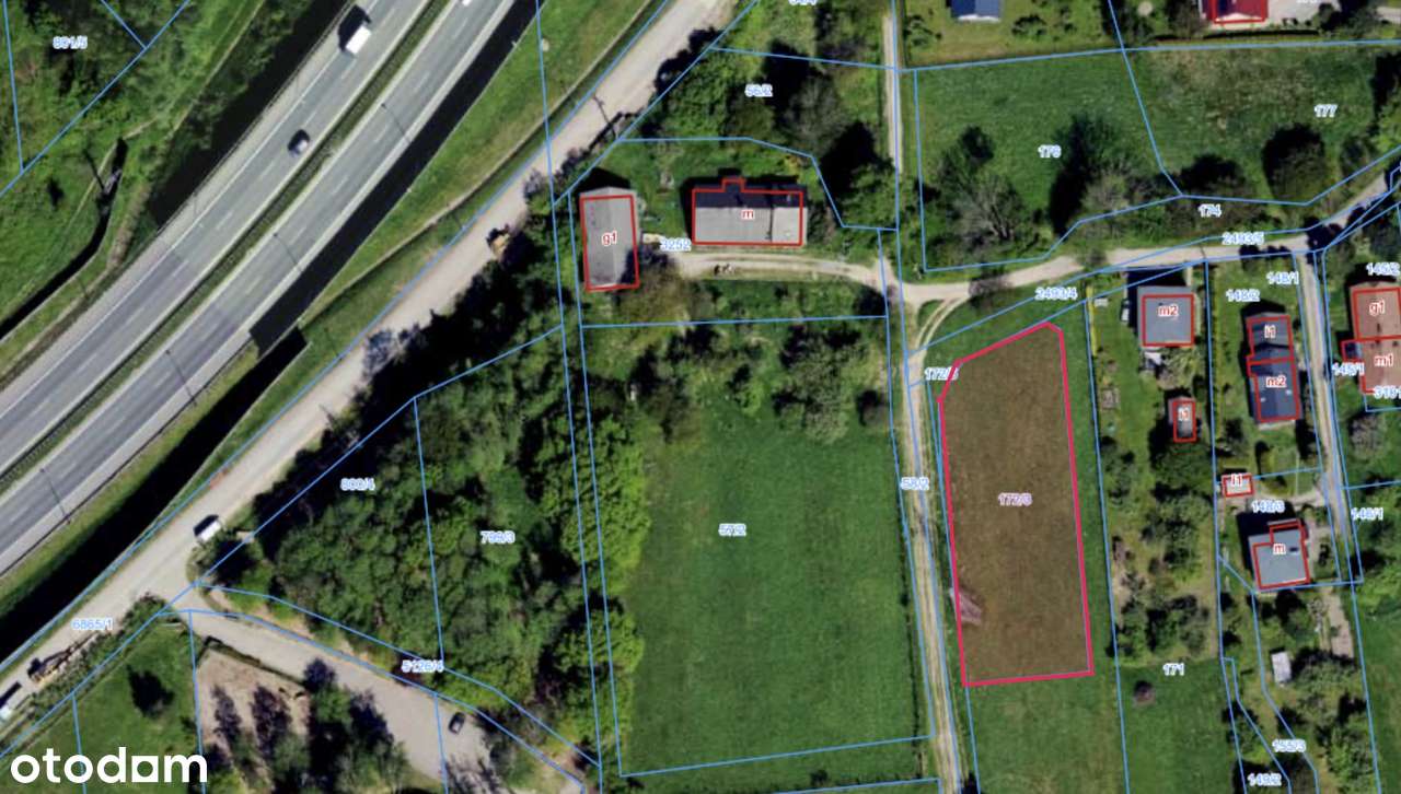 TOP lokalizacja DZIAŁKA INWESTYCYJNA 14 a STRACONKA Bielsko-Biała - Pełny obrazek: 5/9