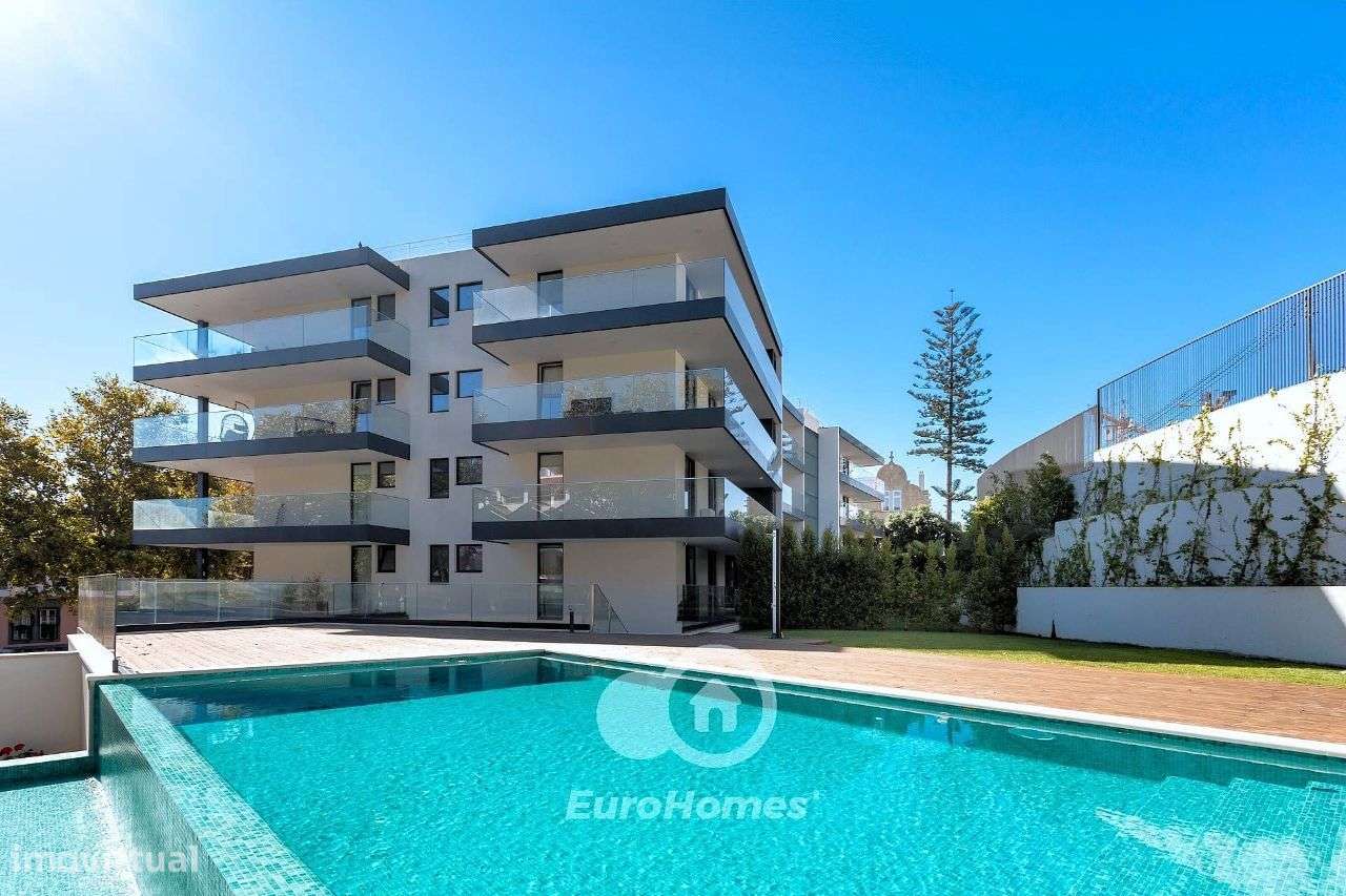 T3 Av Sabóia, Monte Estoril - Piscina, Jardim e garagem - Grande imagem: 5/36