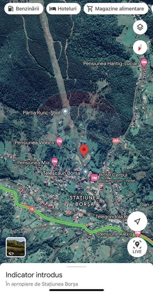 TEREN INTRAVILAN pentru CABANA BORSA jud MARAMURES - Imagine principală: 5/13