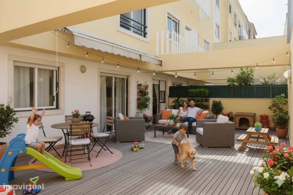 T2 com Terraço, Garagem e arrecadação-6