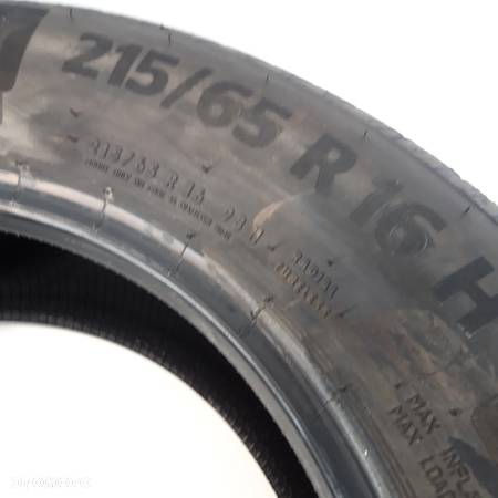 OPONY Letnie 215/65R16 CONTINENTAL CONTACT 6 2017 LATO DEMO NOWE PARA 2 sztuki - 3