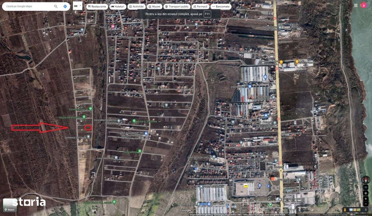 Vand 2700 mp in Sat Costi in zona lacului Vanatori - Imagine principală: 5/7