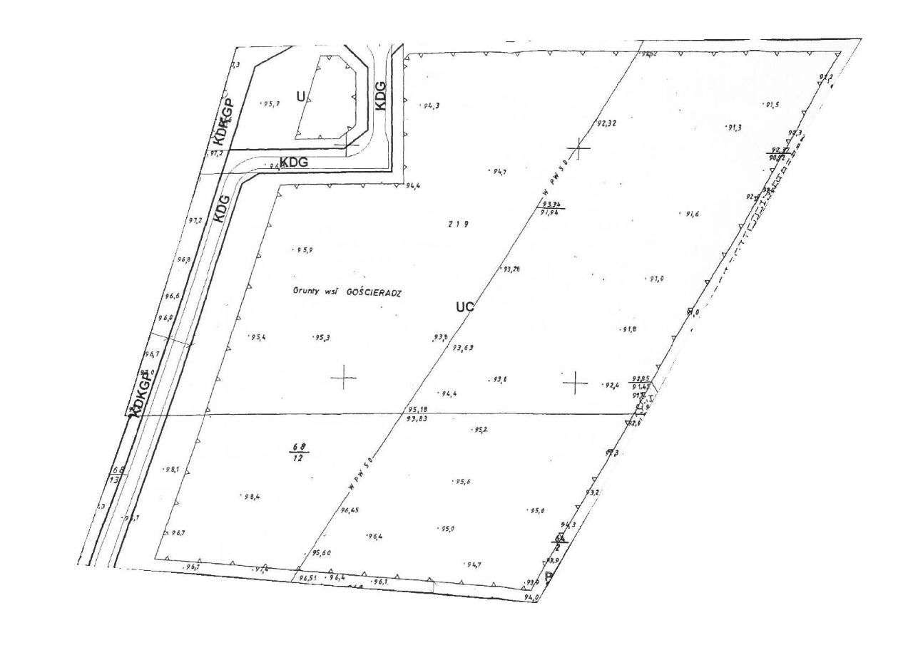 Działki inwestycyjne DK-25 5,5ha Gościeradz-Stopka - Pełny obrazek: 5/6