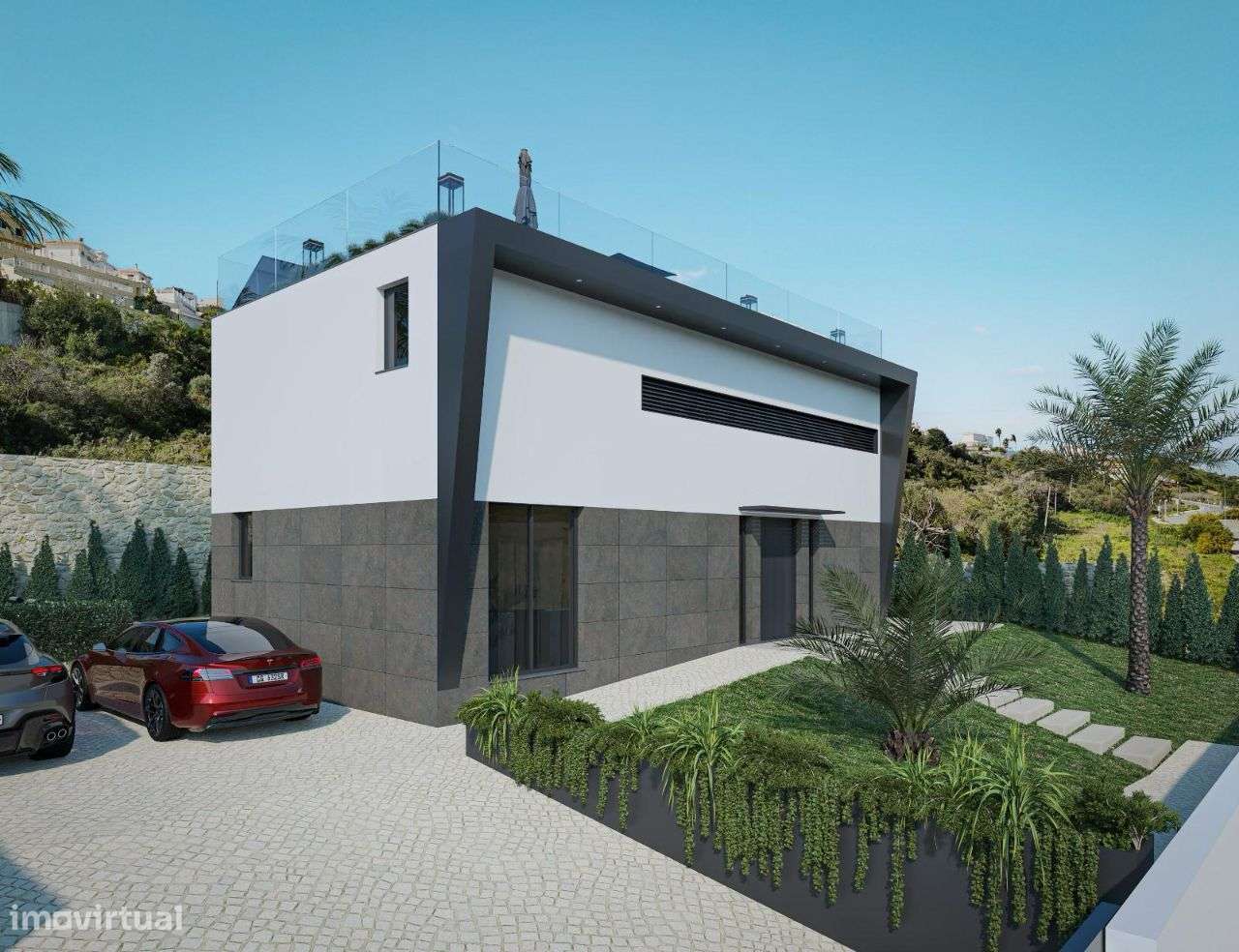 Moradia V4 de luxo em construção na zona da Marina de Albufeira - Grande imagem: 5/39