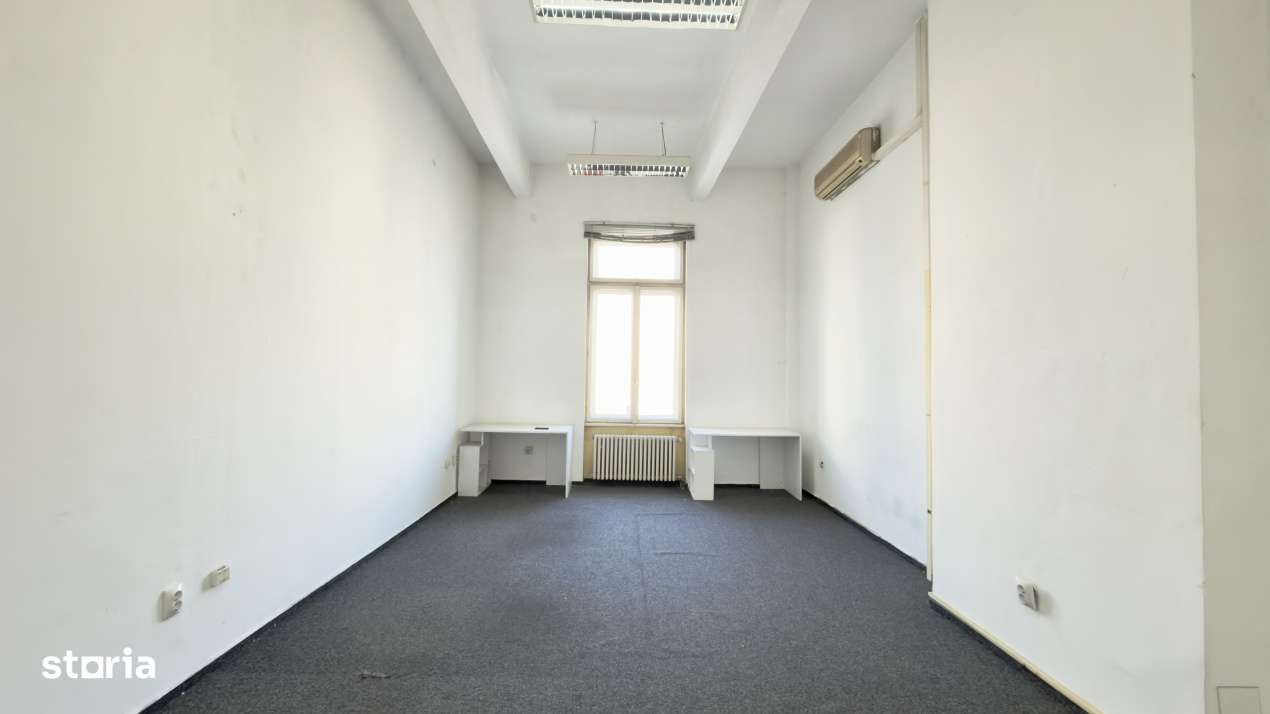 Spatiu Birou de Inchiriat  Metrou Universitate 29 MP Paza 24/7 - Imagine principală: 3/7