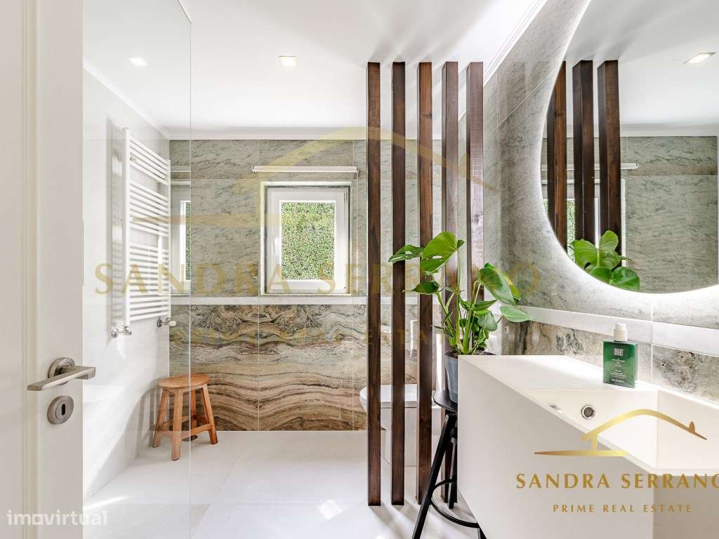 Magnifica moradia T4+2 renovada na Quinta da Beloura-34