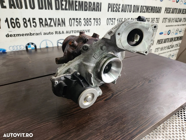 Turbo Turbina Mare Bmw 2.0 D B47 Bi-Turbo Cod 8587539 G20 G30 G11 G12 G14 G15 G01 G02 G05 G06 G07 X3 X4 X5 X6 X7 F20 F21 F22 G30 G31 F10 F11 Euro 6 - 3