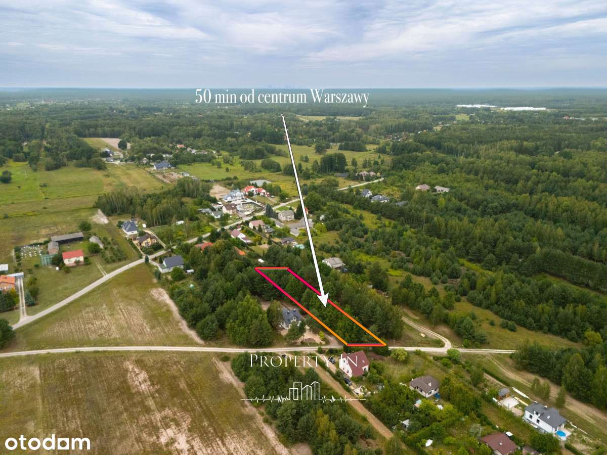 Działka budowlana | 2000 m2 | 50 min od Warszawy