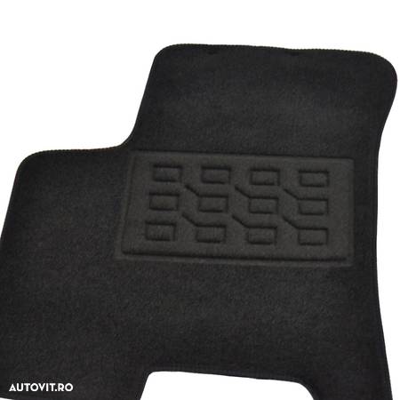 Covorase mocheta Chevrolet Aveo 5 Usi 2002-2011 , presuri BestAutoVest culoare Negru 4 buc. - 2